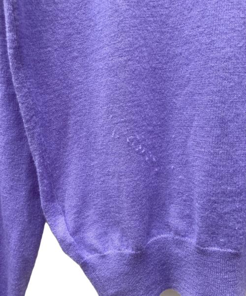 RALPH LAUREN Purple Label（ラルフ ローレン パープル レーベル）RALPH LAUREN Purple Label (ラルフ ローレン パープル レーベル) 薄手ニット パープル サイズ:Mの古着・服飾アイテム