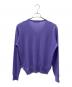 RALPH LAUREN Purple Label (ラルフ ローレン パープル レーベル) 薄手ニット パープル サイズ:M：11000円