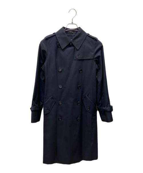 SANYO（サンヨー）SANYO (サンヨー) ライナー付ダブルトレンチコート ブラック サイズ:38 未使用品の古着・服飾アイテム