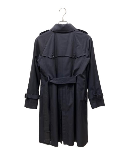 SANYO（サンヨー）SANYO (サンヨー) ライナー付ダブルトレンチコート ブラック サイズ:38 未使用品の古着・服飾アイテム