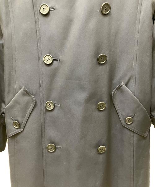 SANYO（サンヨー）SANYO (サンヨー) ライナー付ダブルトレンチコート ブラック サイズ:38 未使用品の古着・服飾アイテム