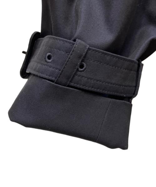 SANYO（サンヨー）SANYO (サンヨー) ライナー付ダブルトレンチコート ブラック サイズ:38 未使用品の古着・服飾アイテム