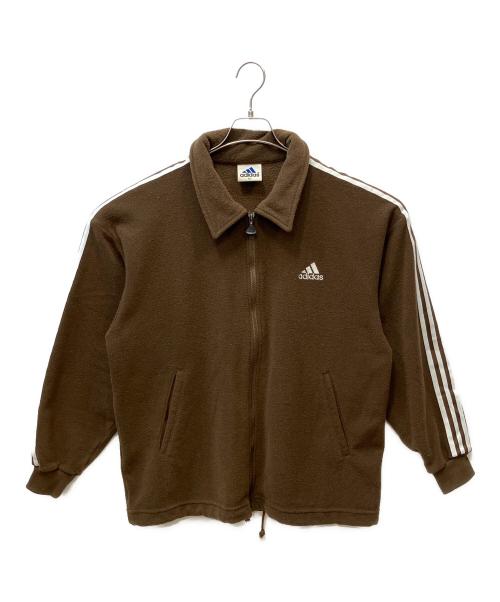 adidas（アディダス）adidas (アディダス) トラックジャケット ブラウン サイズ:Mの古着・服飾アイテム