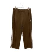 adidasアディダス）の古着「トラックパンツ」｜ブラウン