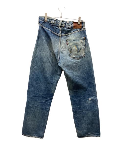 EVISU（エヴィス）EVISU (エヴィス) セルビッチデニムパンツ ブルー サイズ:83.5cm（W33）の古着・服飾アイテム