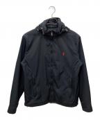 POLO RALPH LAURENポロ・ラルフローレン）の古着「フーデッドジャケット」｜ブラック