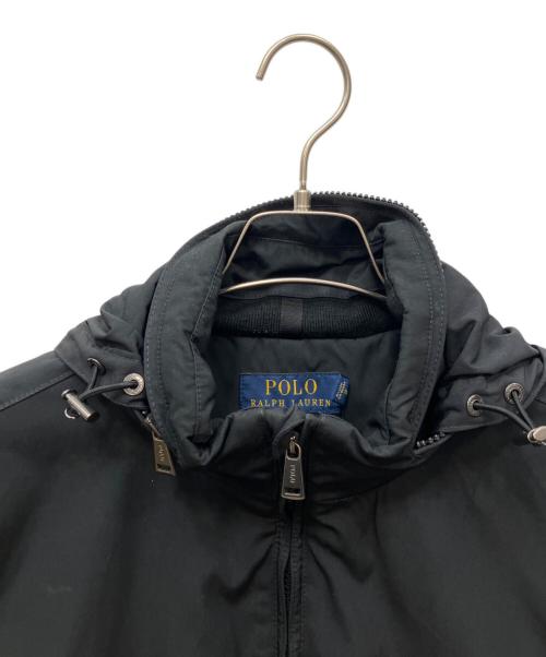 POLO RALPH LAUREN（ポロ・ラルフローレン）POLO RALPH LAUREN (ポロ・ラルフローレン) フーデッドジャケット ブラック サイズ:Mの古着・服飾アイテム