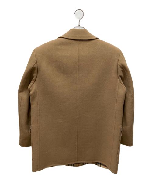 Burberry's（バーバリーズ）Burberry's (バーバリーズ) ウールPコート ブラウン サイズ:Mの古着・服飾アイテム