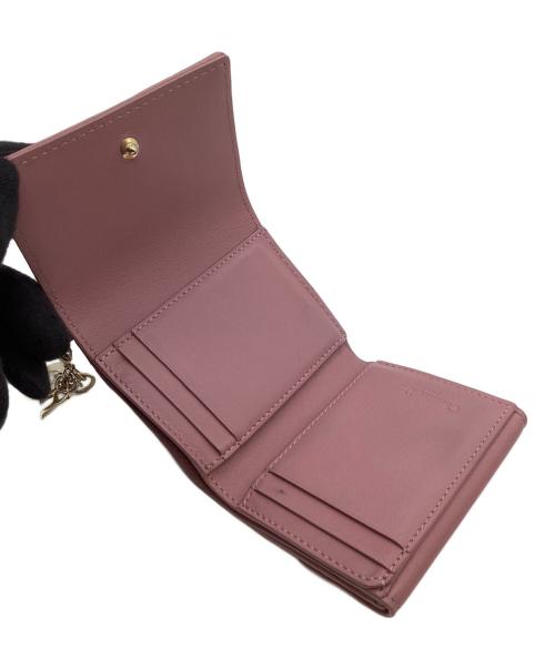 Christian Dior（クリスチャン ディオール）Christian Dior (クリスチャン ディオール) 2つ折り財布 ピンクの古着・服飾アイテム