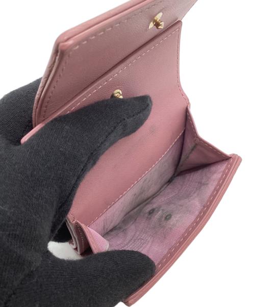 Christian Dior（クリスチャン ディオール）Christian Dior (クリスチャン ディオール) 2つ折り財布 ピンクの古着・服飾アイテム
