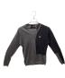 FRED PERRY（フレッドペリー）の古着「薄手ニット」｜ブラック×グレー