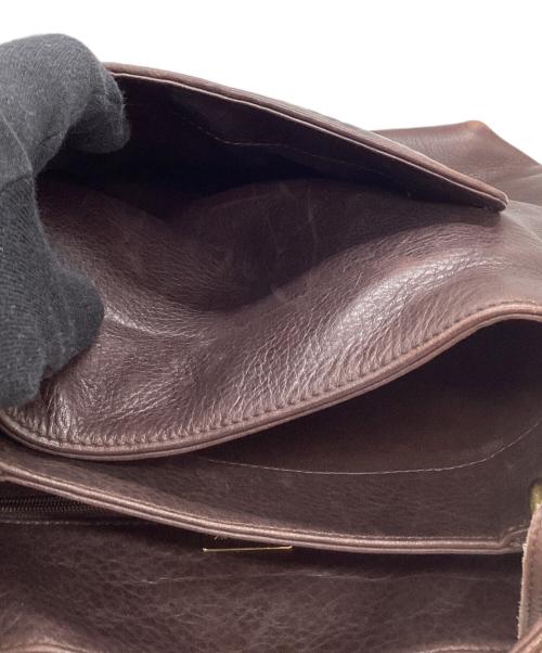 BALLY（バリー）BALLY (バリー) ショルダーバッグ ブラウン×ブラックの古着・服飾アイテム