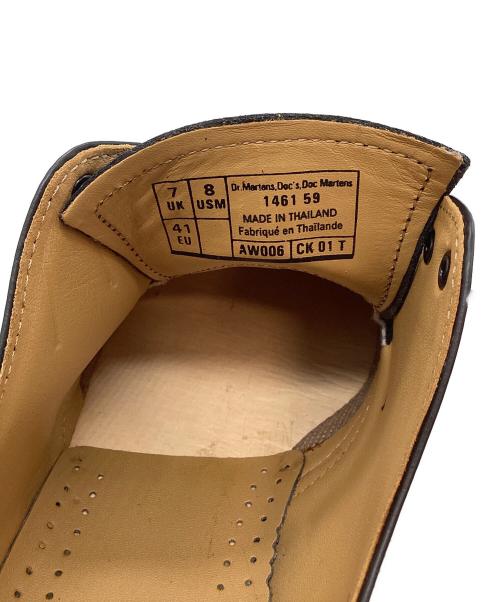 Dr.Martens（ドクターマーチン）Dr.Martens (ドクターマーチン) 1461 3ホールブーツ ブラック サイズ:7の古着・服飾アイテム