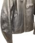 HARLEY-DAVIDSON (ハーレーダビッドソン) シングルライダースジャケット ブラック サイズ:L：18000円