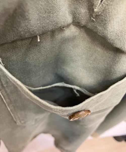 GREG LAUREN（グレッグローレン）GREG LAUREN (グレッグローレン) 切替デニムジャケット グリーン スカイブルー サイズ:不明の古着・服飾アイテム