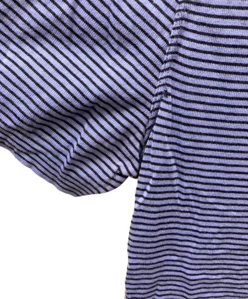 HERMES（エルメス）HERMES (エルメス) 半袖カットソー ブルー×ネイビー サイズ:不明の古着・服飾アイテム