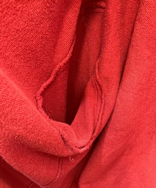 HAIDER ACKERMANN（ハイダーアッカーマン）HAIDER ACKERMANN (ハイダーアッカーマン) ジップパーカー レッド×ゴールドカラー サイズ:不明の古着・服飾アイテム