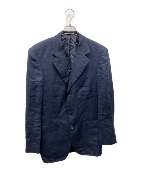 HERMES（エルメス）HERMES (エルメス) リネンジャケット ブラック サイズ:46の古着・服飾アイテム