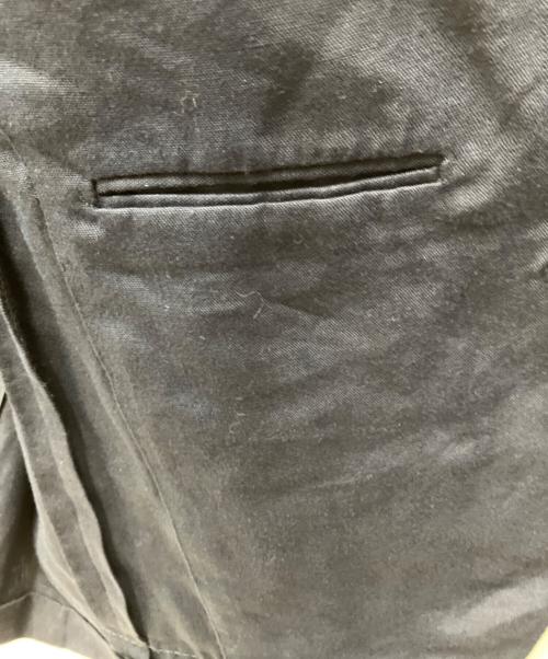 HERMES（エルメス）HERMES (エルメス) リネンジャケット ブラック サイズ:46の古着・服飾アイテム