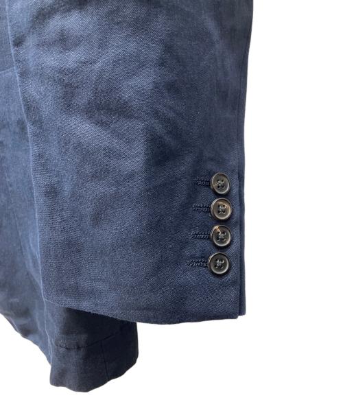 HERMES（エルメス）HERMES (エルメス) リネンジャケット ブラック サイズ:46の古着・服飾アイテム
