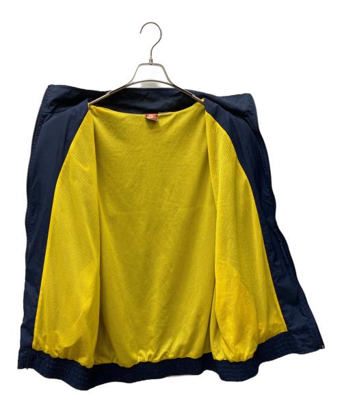 NIKE（ナイキ）NIKE (ナイキ) 90'sカレッジナイロンジャケット ネイビー×イエロー サイズ:不明の古着・服飾アイテム