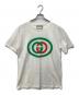 GUCCI（グッチ）の古着「Tシャツ」｜ホワイト×グリーン