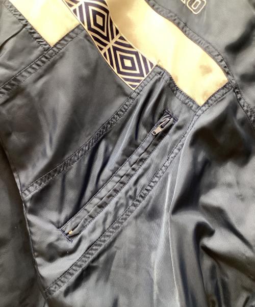 UMBRO（アンブロ）UMBRO (アンブロ) ナイロンジャケット ネイビー×ホワイト サイズ:Lの古着・服飾アイテム