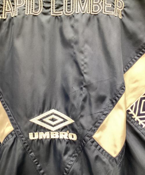 UMBRO（アンブロ）UMBRO (アンブロ) ナイロンジャケット ネイビー×ホワイト サイズ:Lの古着・服飾アイテム