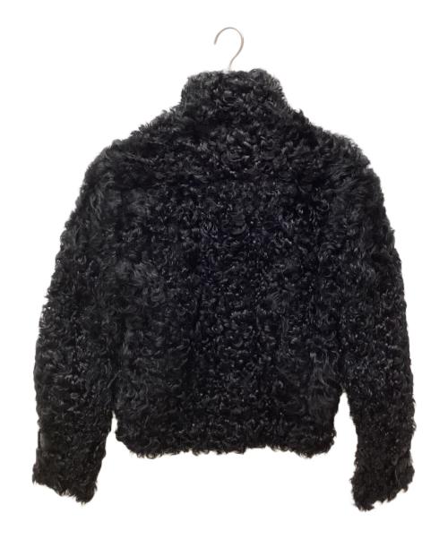 PELLECYMA（ペレシーマ）PELLECYMA (ペレシーマ) ラムウールジャケット ブラック サイズ:46の古着・服飾アイテム