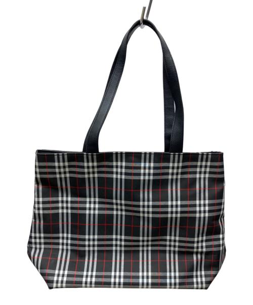 BURBERRY LONDON（バーバリーロンドン）BURBERRY LONDON (バーバリーロンドン) ハンドバッグ ブラックの古着・服飾アイテム