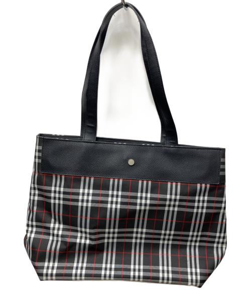 BURBERRY LONDON（バーバリーロンドン）BURBERRY LONDON (バーバリーロンドン) ハンドバッグ ブラックの古着・服飾アイテム