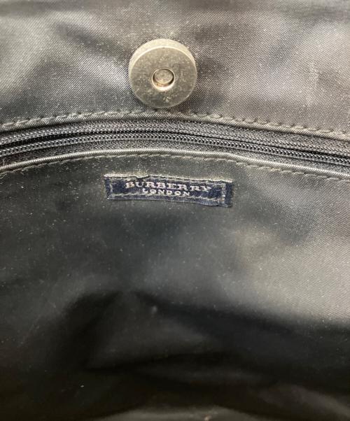 BURBERRY LONDON（バーバリーロンドン）BURBERRY LONDON (バーバリーロンドン) ハンドバッグ ブラックの古着・服飾アイテム