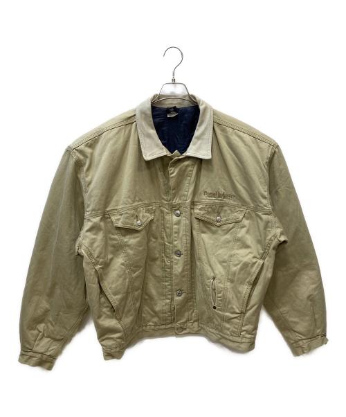 DIESEL（ディーゼル）DIESEL (ディーゼル) 90'sトラッカージャケット ベージュ サイズ:XXLの古着・服飾アイテム