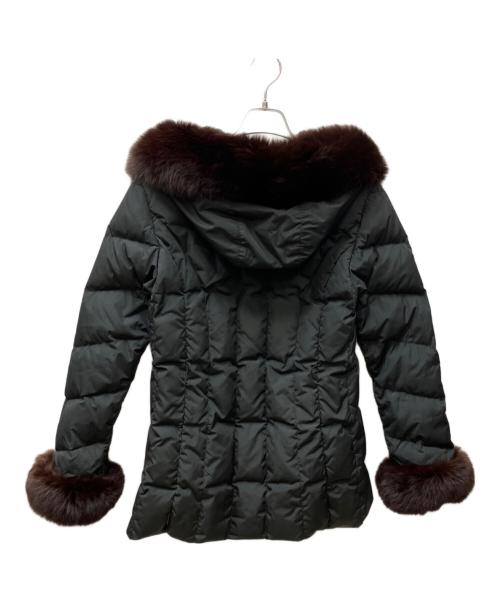 MONCLER（モンクレール）MONCLER (モンクレール) ダウンコート ブラック サイズ:1の古着・服飾アイテム