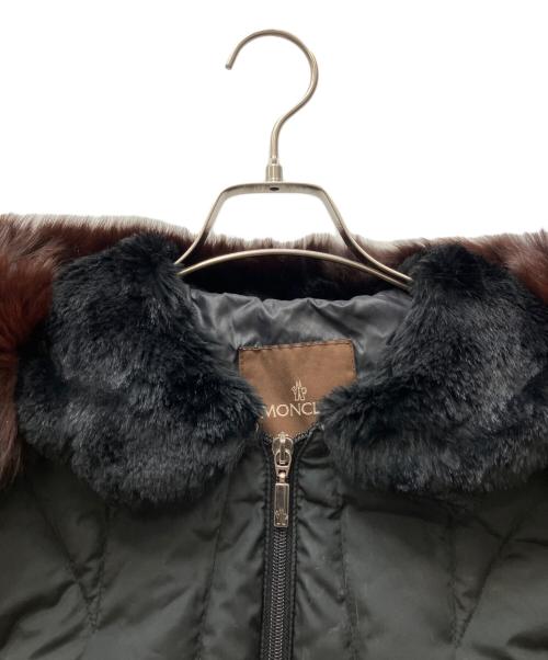 MONCLER（モンクレール）MONCLER (モンクレール) ダウンコート ブラック サイズ:1の古着・服飾アイテム