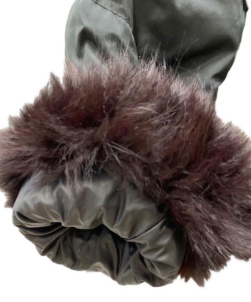 MONCLER（モンクレール）MONCLER (モンクレール) ダウンコート ブラック サイズ:1の古着・服飾アイテム