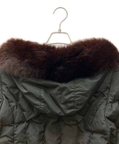 MONCLER（モンクレール）MONCLER (モンクレール) ダウンコート ブラック サイズ:1の古着・服飾アイテム
