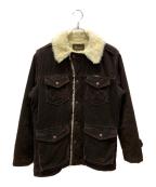 Wranglerラングラー）の古着「コーデュロイジャケット」｜ブラウン×アイボリー