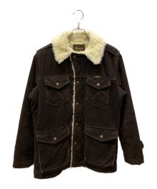 Wrangler（ラングラー）の古着「コーデュロイジャケット」｜ブラウン×アイボリー