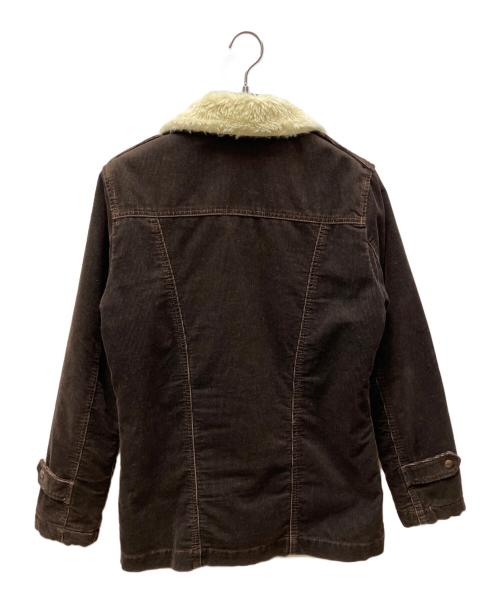 Wrangler（ラングラー）Wrangler (ラングラー) コーデュロイジャケット ブラウン×アイボリー サイズ:Mの古着・服飾アイテム