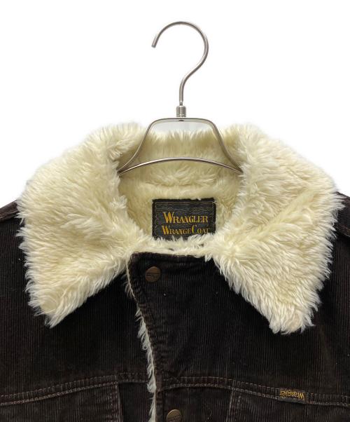 Wrangler（ラングラー）Wrangler (ラングラー) コーデュロイジャケット ブラウン×アイボリー サイズ:Mの古着・服飾アイテム