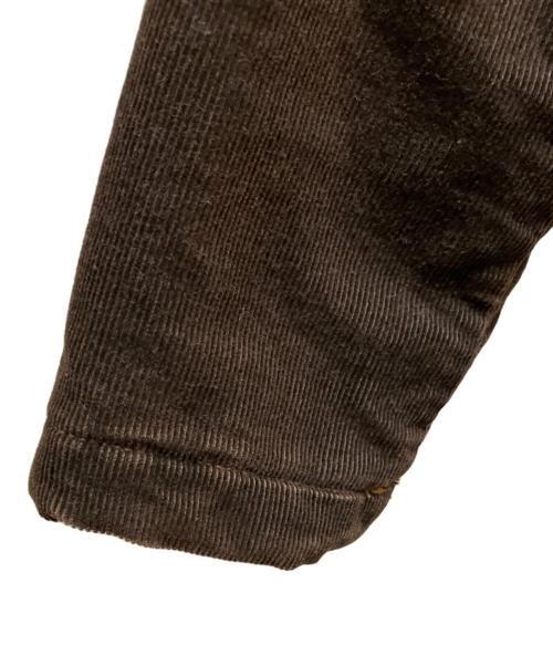 Wrangler（ラングラー）Wrangler (ラングラー) コーデュロイジャケット ブラウン×アイボリー サイズ:Mの古着・服飾アイテム