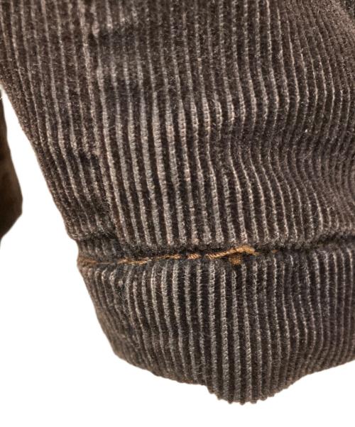 Wrangler（ラングラー）Wrangler (ラングラー) コーデュロイジャケット ブラウン×アイボリー サイズ:Mの古着・服飾アイテム