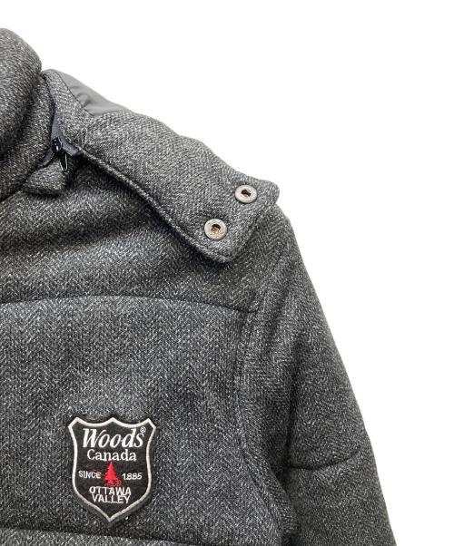 Wood's（ウッズ）Wood's (ウッズ) 中綿ジャケット ブラック サイズ:Mの古着・服飾アイテム