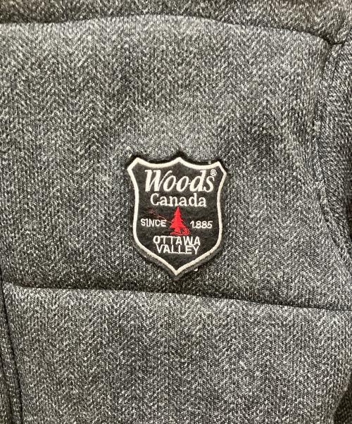 Wood's（ウッズ）Wood's (ウッズ) 中綿ジャケット ブラック サイズ:Mの古着・服飾アイテム