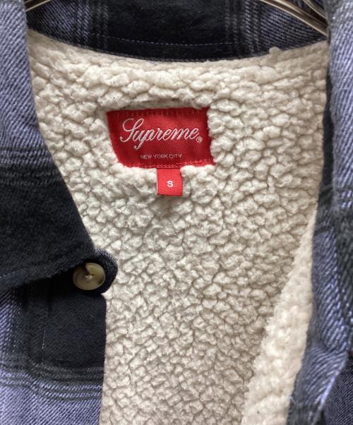 SUPREME（シュプリーム）SUPREME (シュプリーム) チェックジャケット パープル サイズ:Sの古着・服飾アイテム