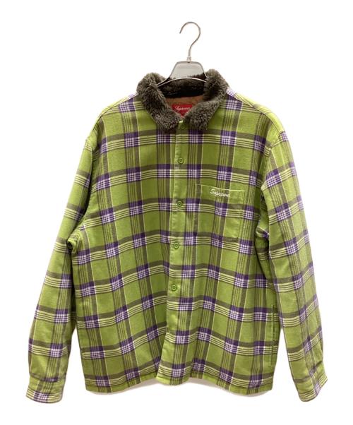 SUPREME（シュプリーム）SUPREME (シュプリーム) チェックジャケット グリーン サイズ:XLの古着・服飾アイテム