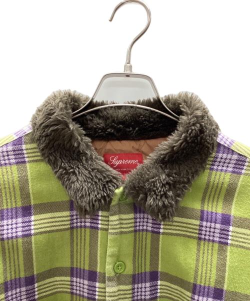 SUPREME（シュプリーム）SUPREME (シュプリーム) チェックジャケット グリーン サイズ:XLの古着・服飾アイテム