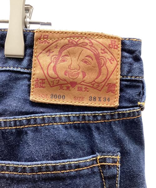 EVISU（エヴィス）EVISU (エヴィス) デニムパンツ インディゴ サイズ:96cm(W38)の古着・服飾アイテム