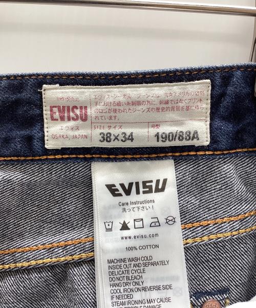 EVISU（エヴィス）EVISU (エヴィス) デニムパンツ インディゴ サイズ:96cm(W38)の古着・服飾アイテム